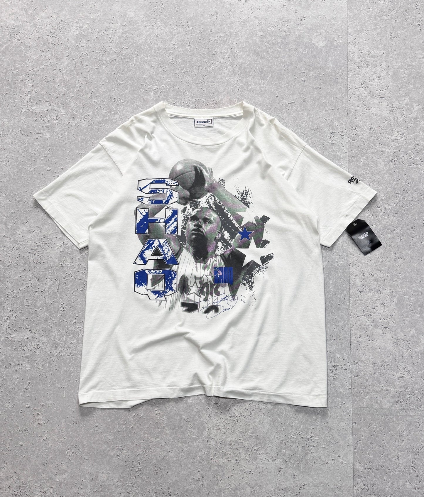 Vintage 90s Reebok X Shaq Orlando Magic NBA Tee (XL)