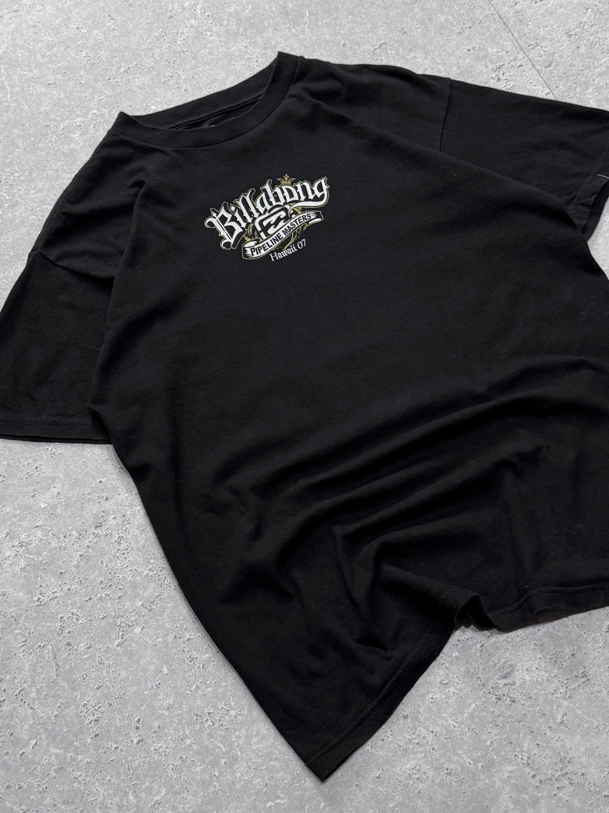 Vintage 2007 Billabong Pipeline Masters Surf Tee (L)