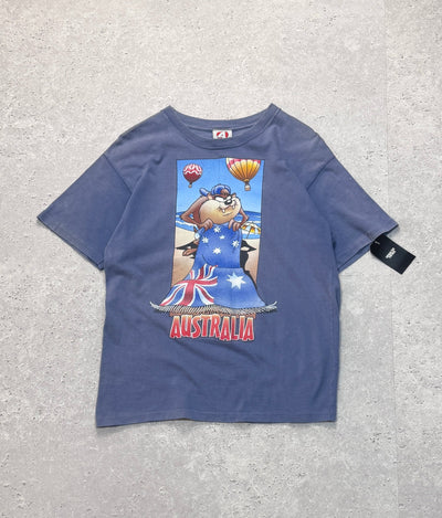 Vintage 90s Looney Tunes Taz Australia Tee (M)