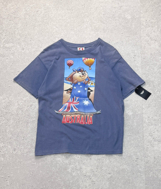 Vintage 90s Looney Tunes Taz Australia Tee (M)