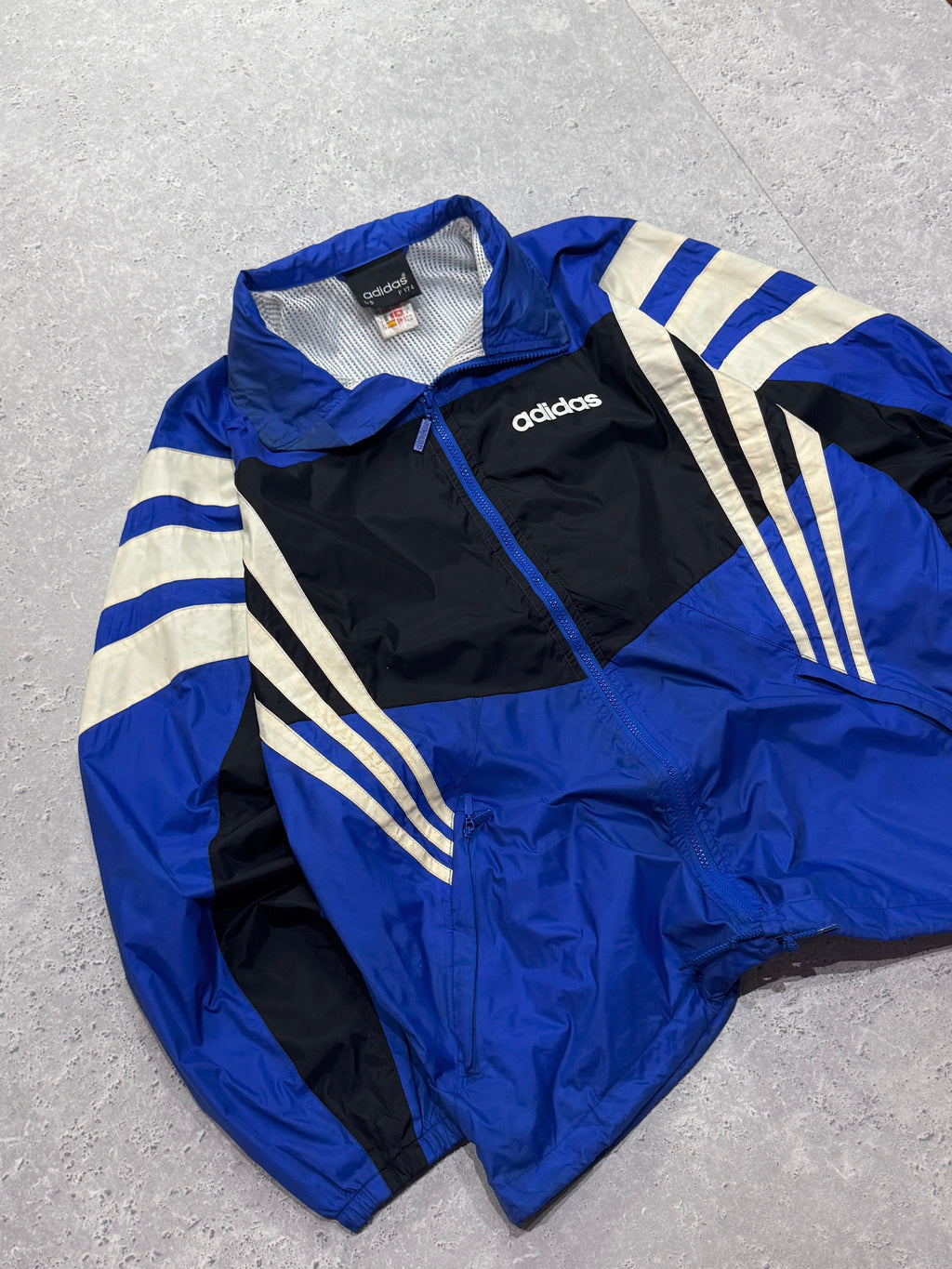 Vintage 90s Adidas Windbreaker Jacket (XL)