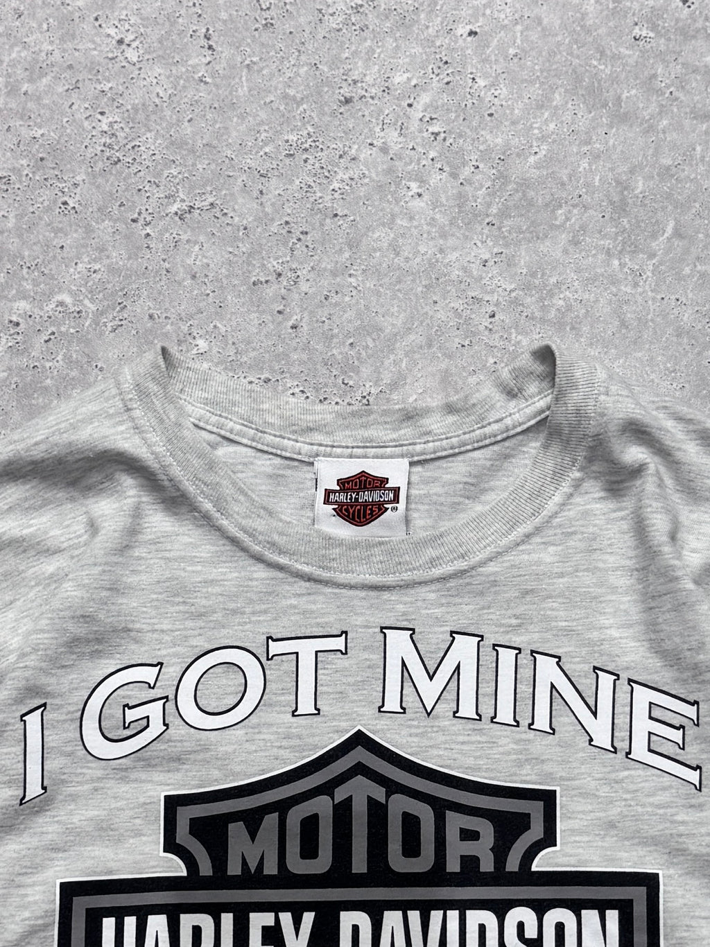 Vintage 2000s Harley Davidson Logo Tee (S)