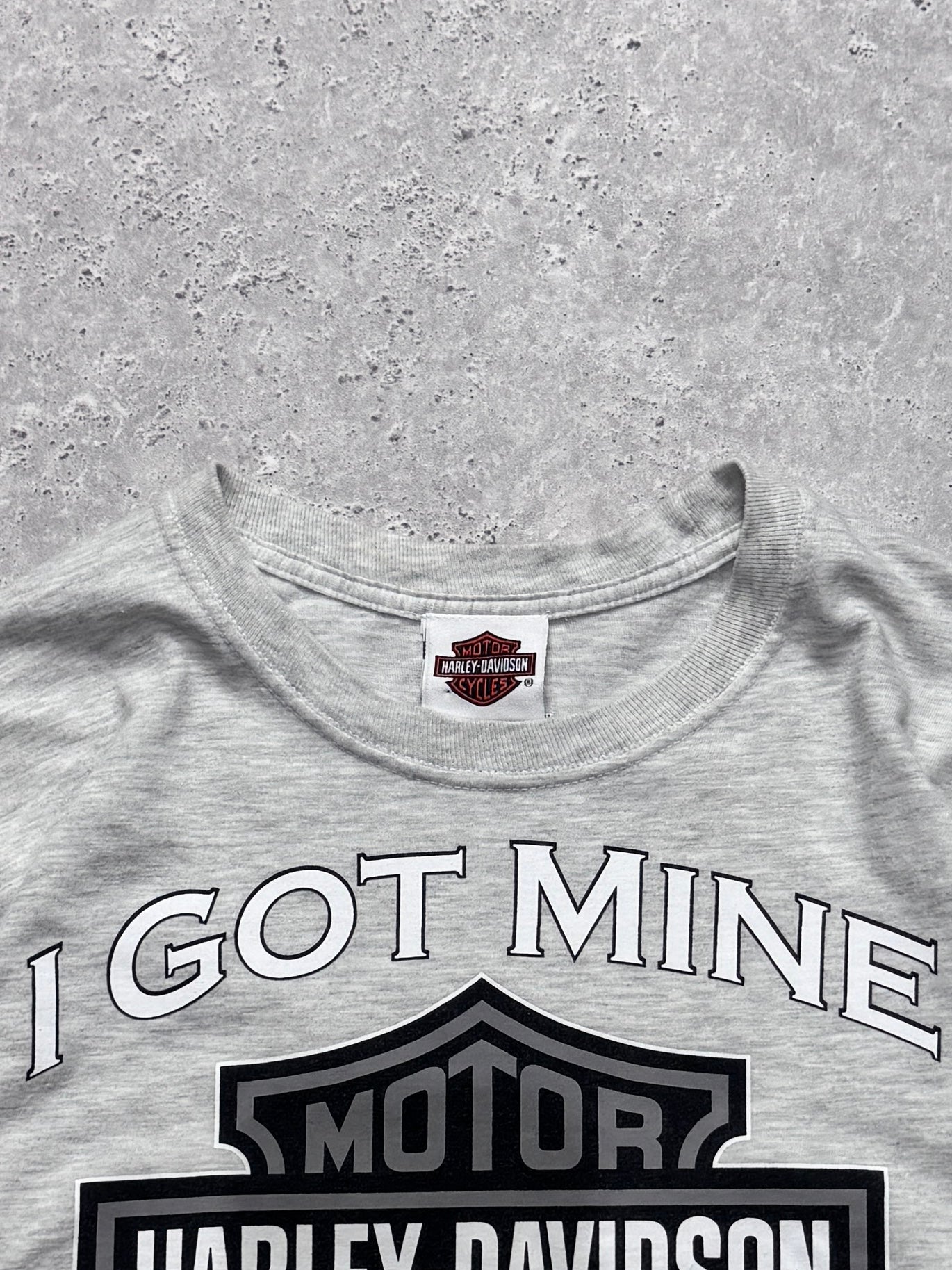 Vintage 2000s Harley Davidson Logo Tee (S)