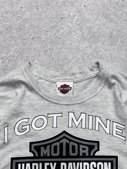 Vintage 2000s Harley Davidson Logo Tee (S)