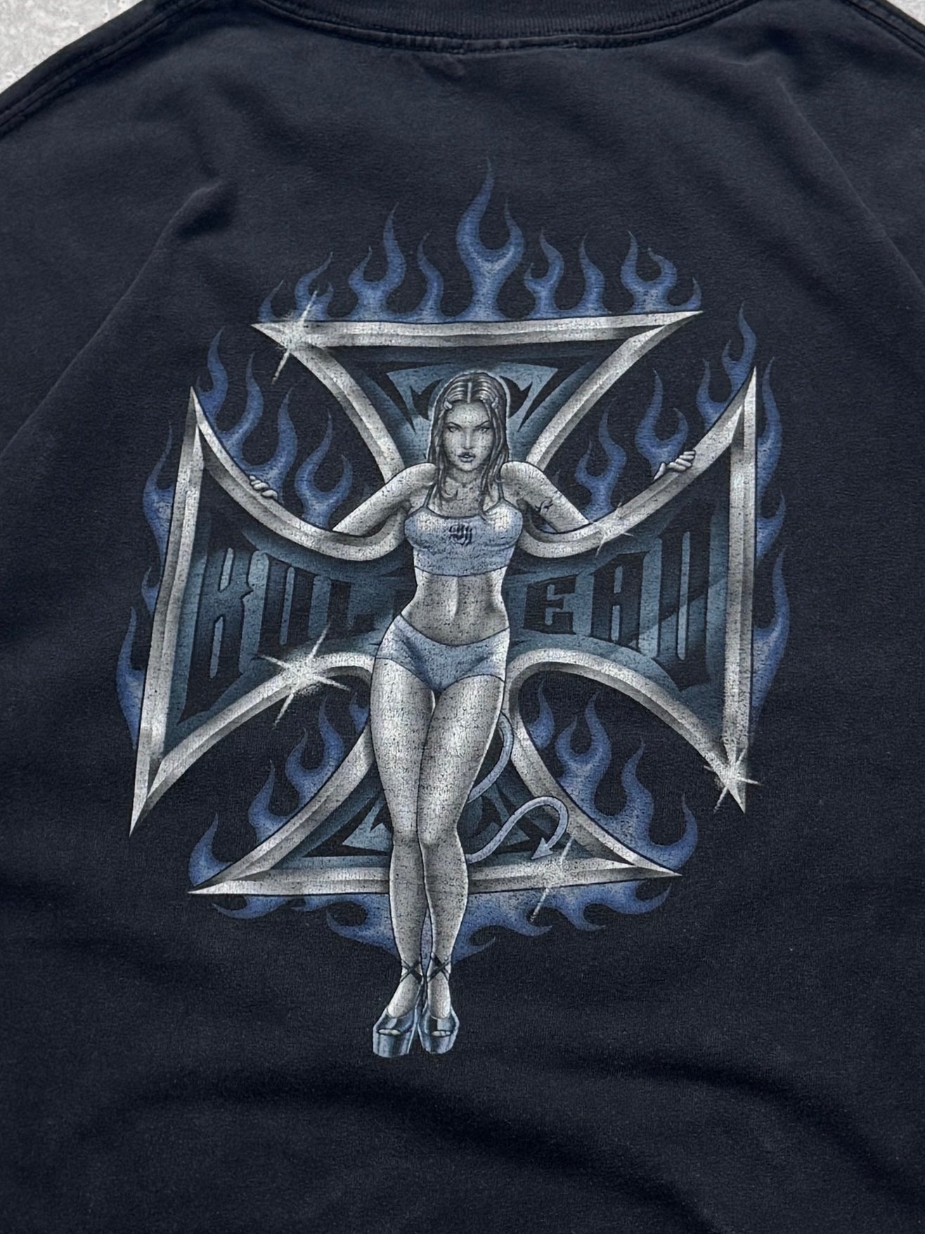 Vintage 2000s Choppers Bullhead Tee (L)