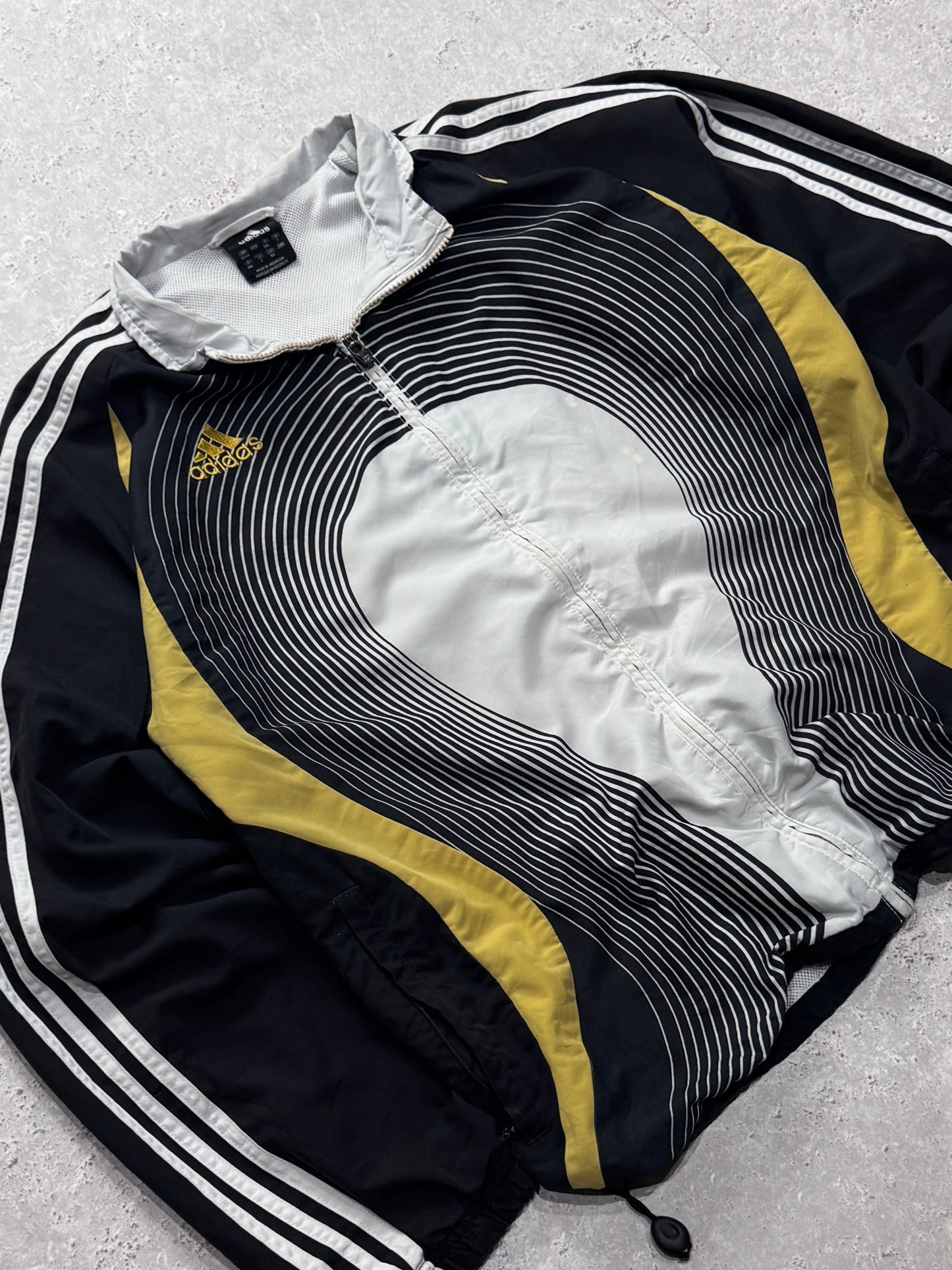 Vintage 2000s Adidas Soccer Windbreaker Jacket (L)