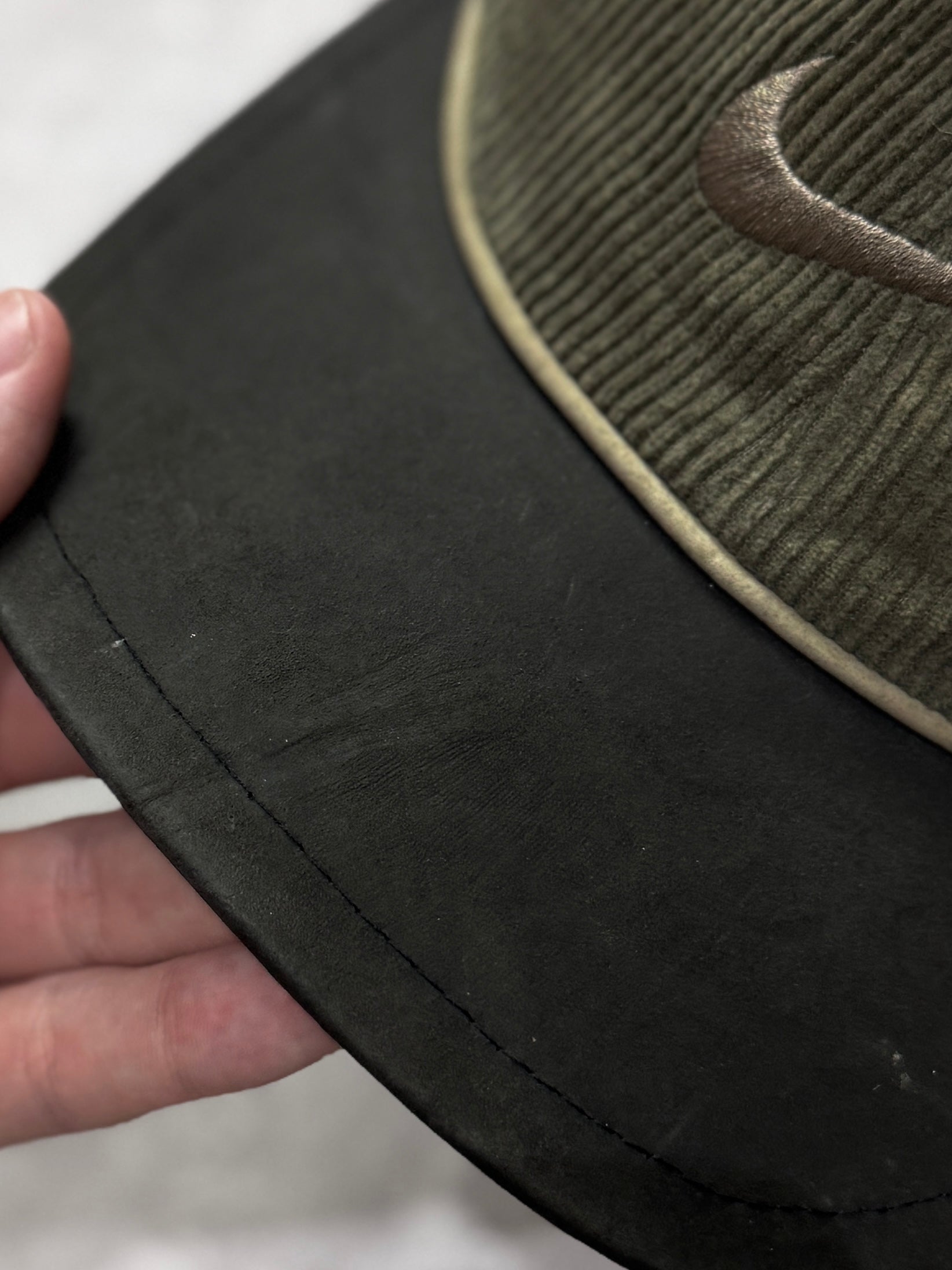 Vintage 90s Nike Corduroy Rope Cap