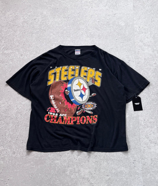Vintage 1995 Pittsburgh Steelers Superbowl Tee (L)