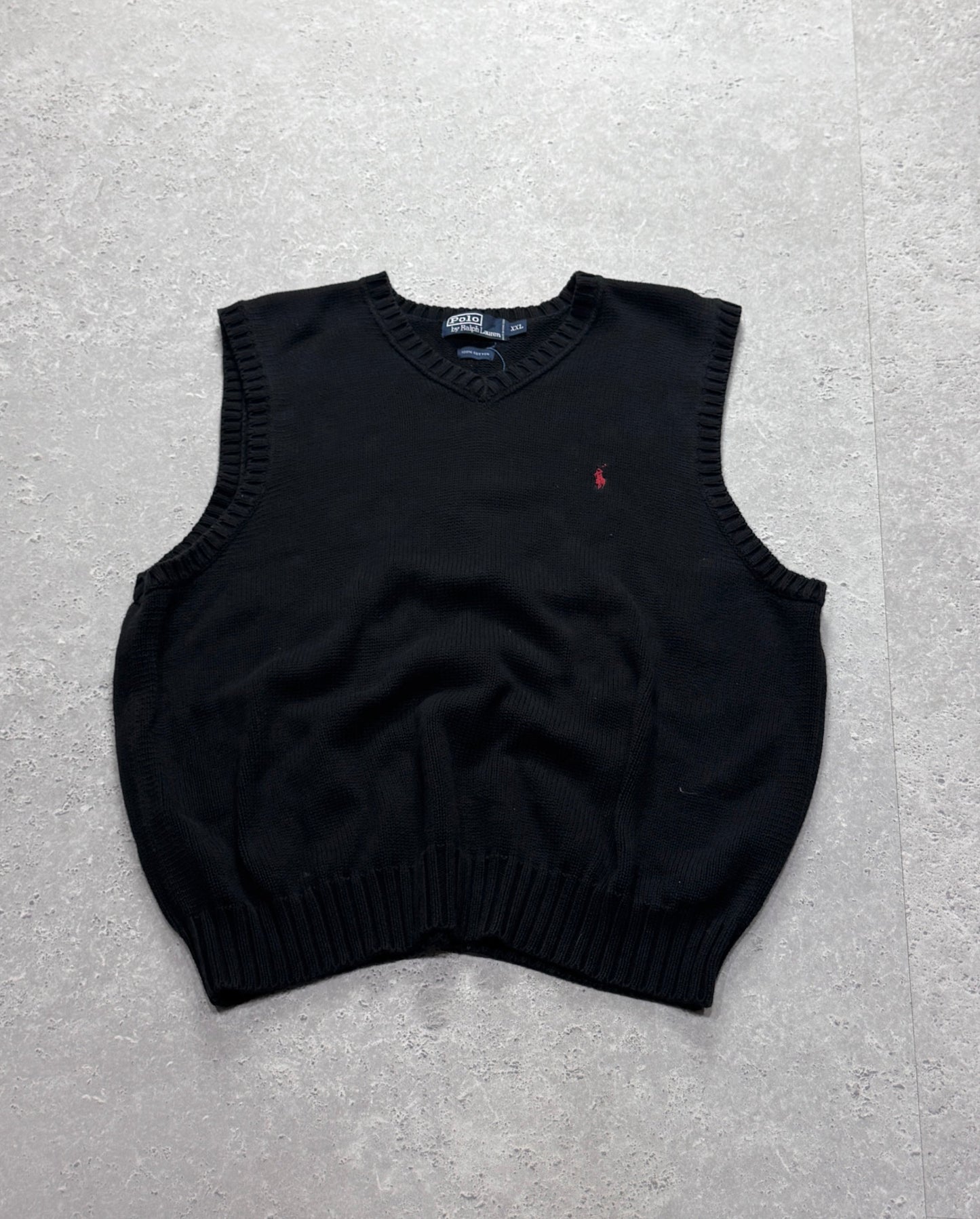 Vintage Polo Ralph Lauren Knitted Vest (XL)