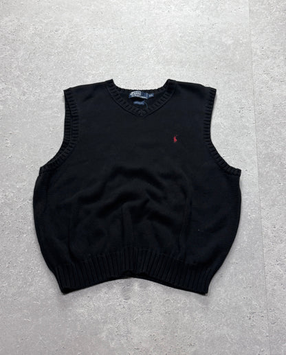 Vintage Polo Ralph Lauren Knitted Vest (XL)