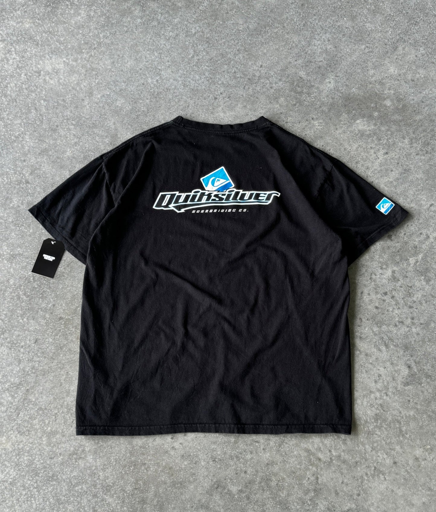 Vintage 00s Quiksilver Logo Surf Tee (L)