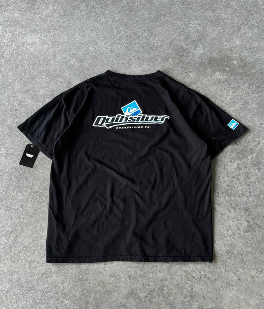 Vintage 00s Quiksilver Logo Surf Tee (L)