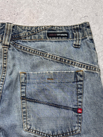Vintage 2000s Quiksilver Denim Jorts (34")