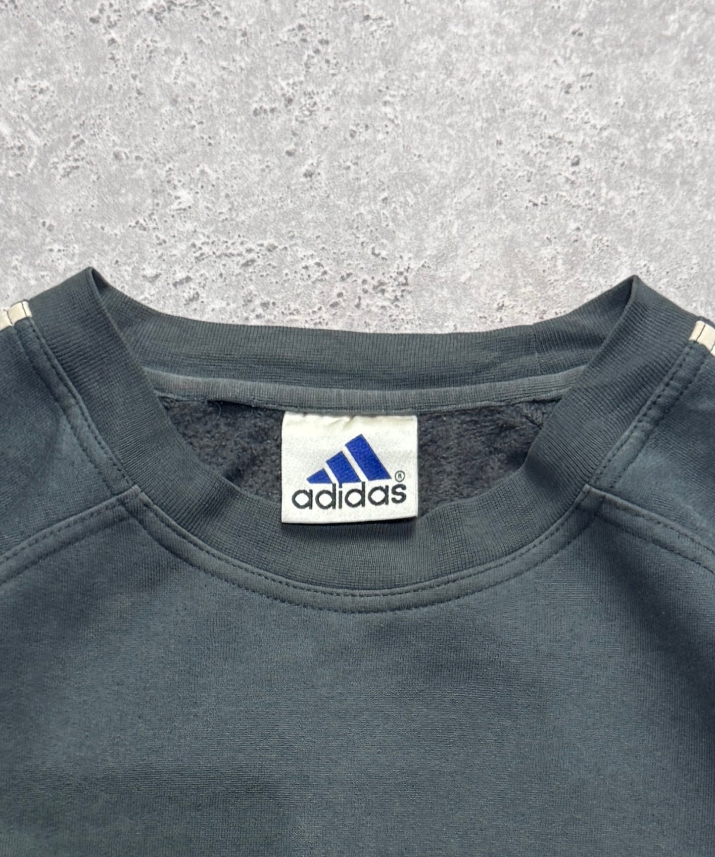 Vintage 90s Adidas Embroidered Sweater (M)