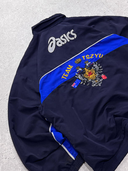 Vintage 90s Asics X Kosta Tszyu Boxing Windbreaker Jacket (XL)