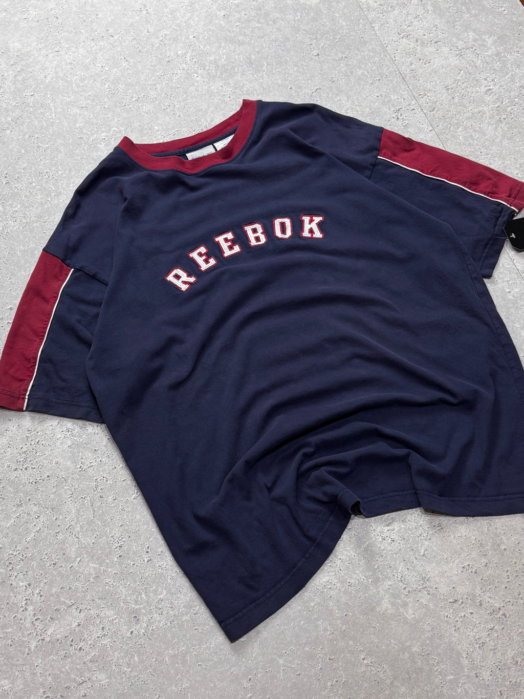 Vintage 2000s Reebok Spellout Tee (XL)