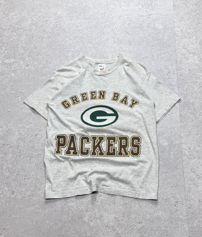 Vintage 90s Greenbay Packers NFL Logo Tee (M)