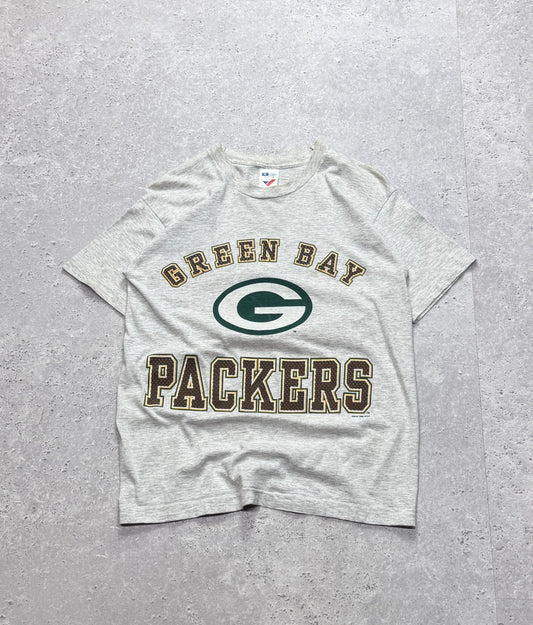 Vintage 90s Greenbay Packers NFL Logo Tee (M)