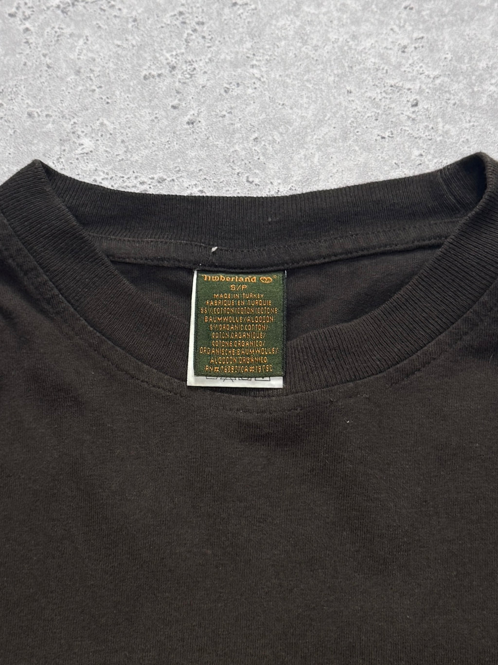 Vintage Timberland Spellout Long Sleeve Tee (S)