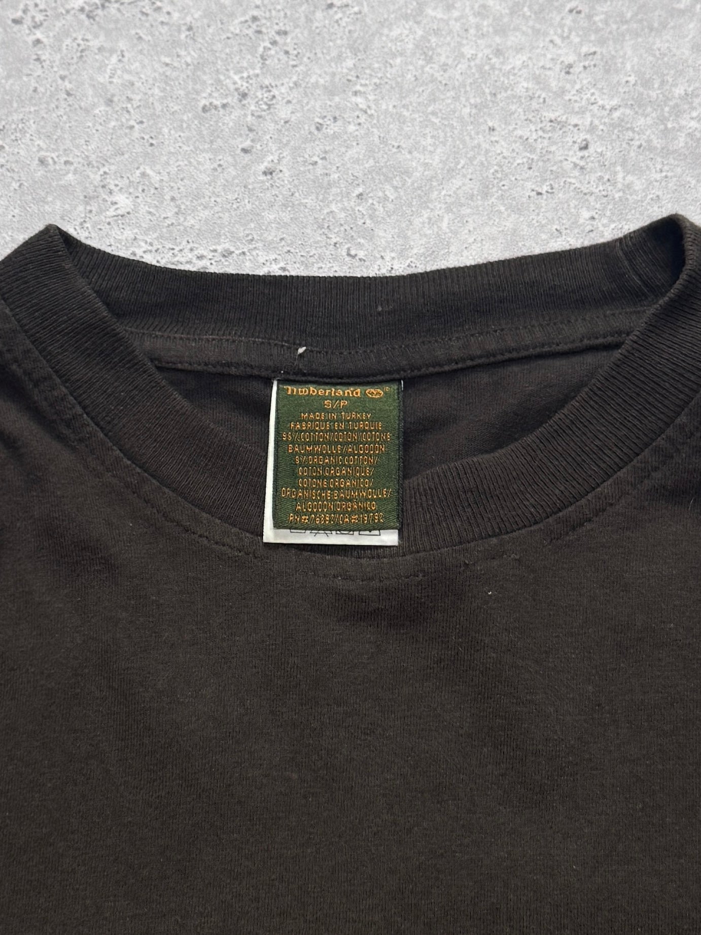 Vintage Timberland Spellout Long Sleeve Tee (S)