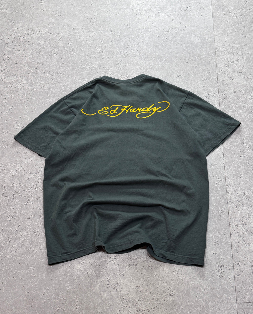 Vintage Y2K Ed Hardy Graphic Tee (L)