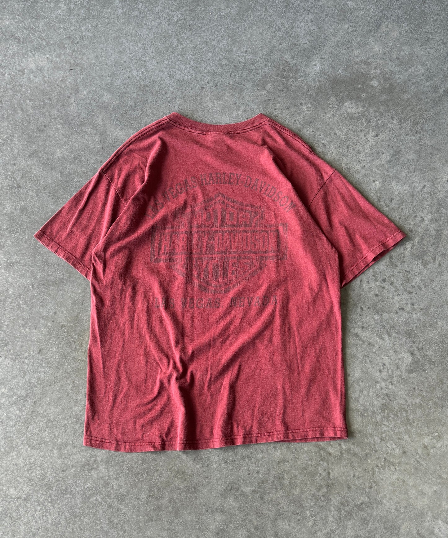 Vintage Harley Davidson Motorcycle Tee (XL)