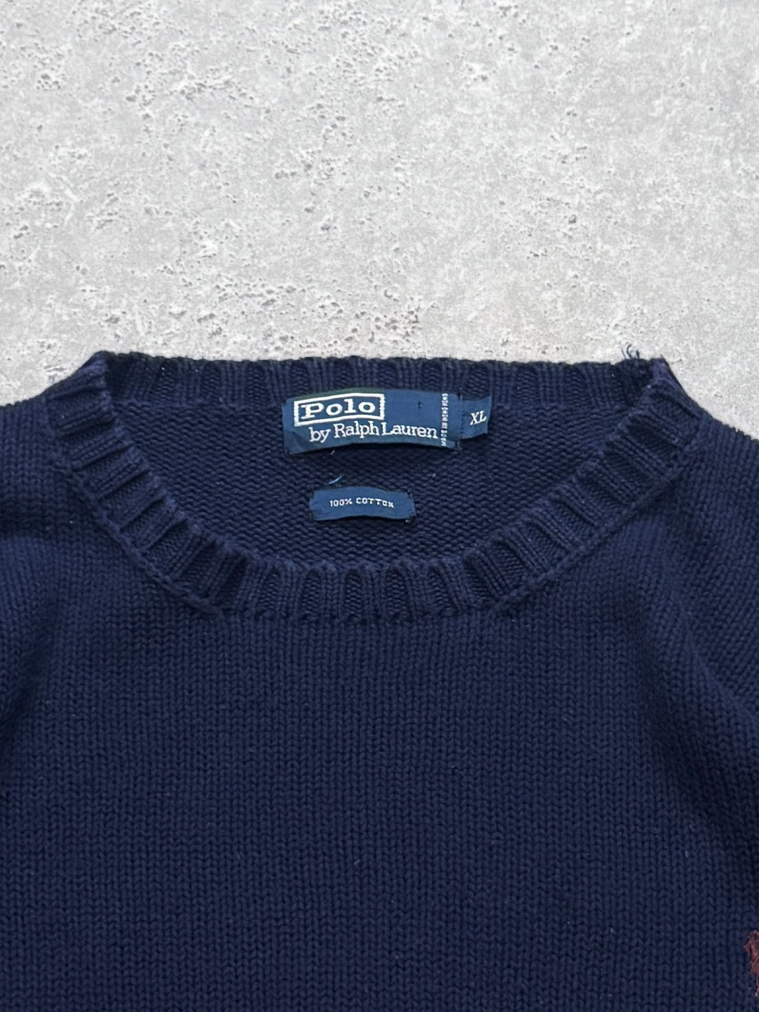Vintage Polo Ralph Lauren Knitted Sweater (XL)