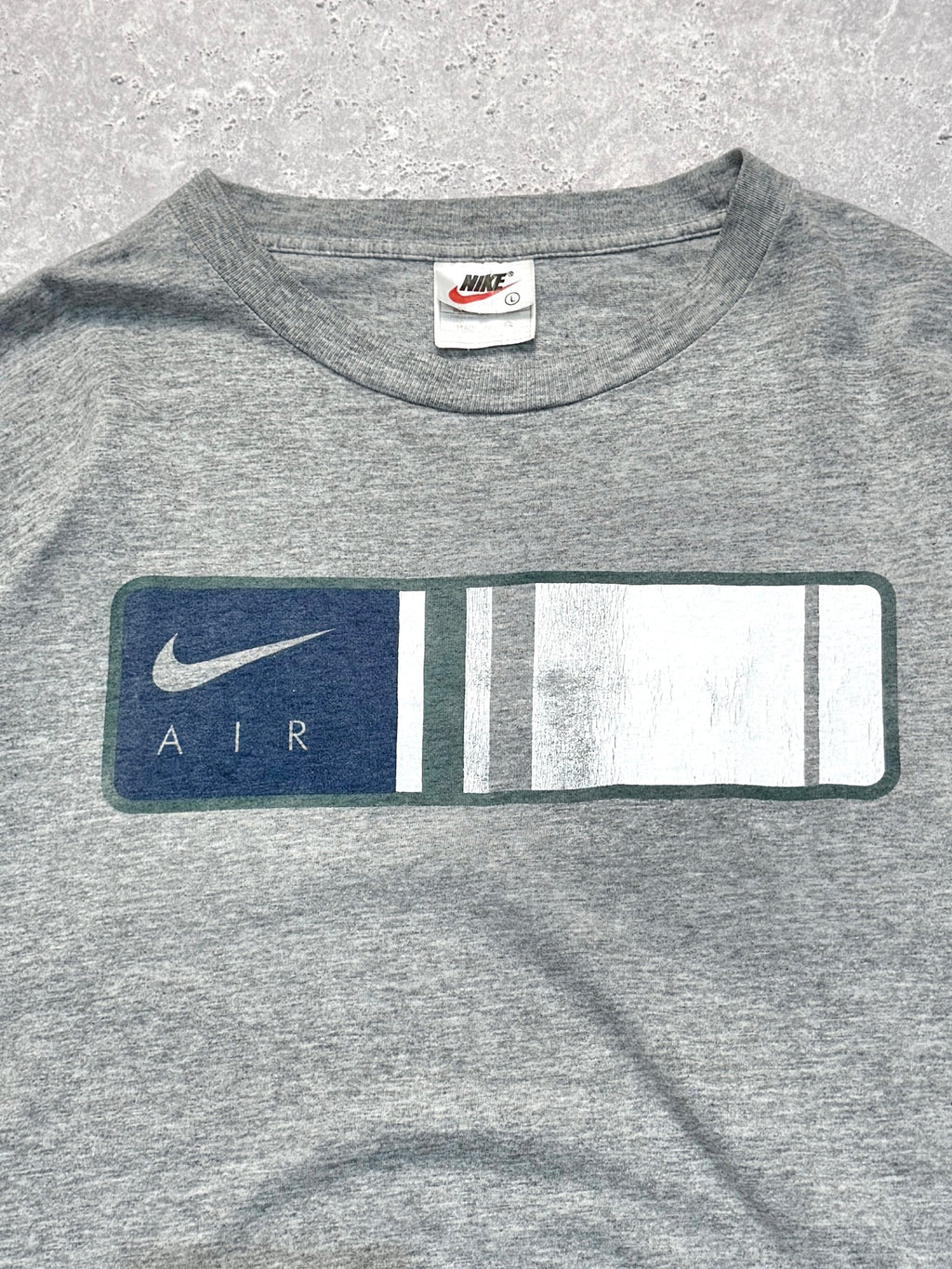 Vintage 90s Nike Air Logo Tee (XL)