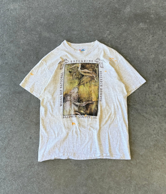 Vintage 90s Estuary Graphic Tee (M)