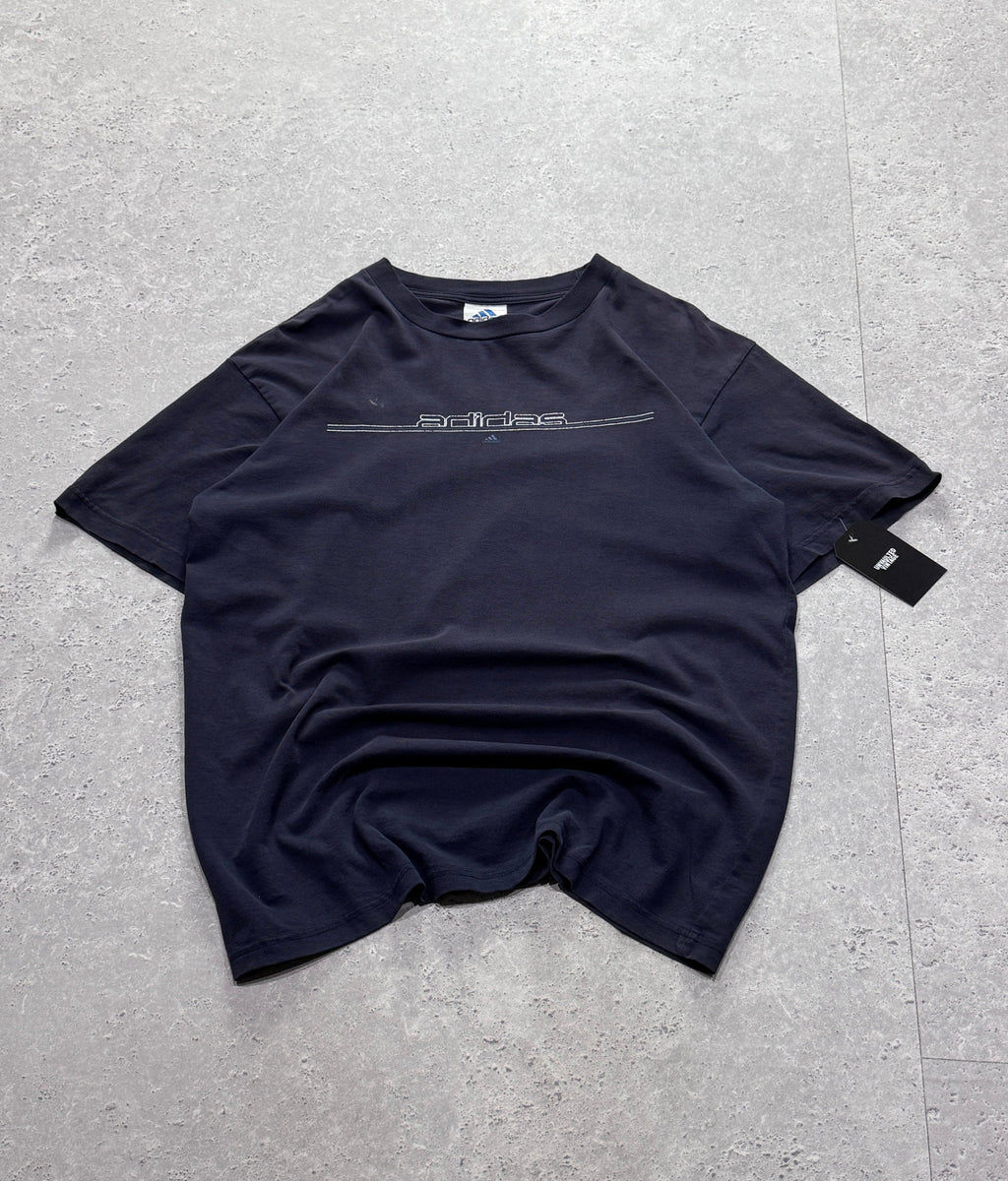 Vintage 2000s Adidas Logo Tee (L)