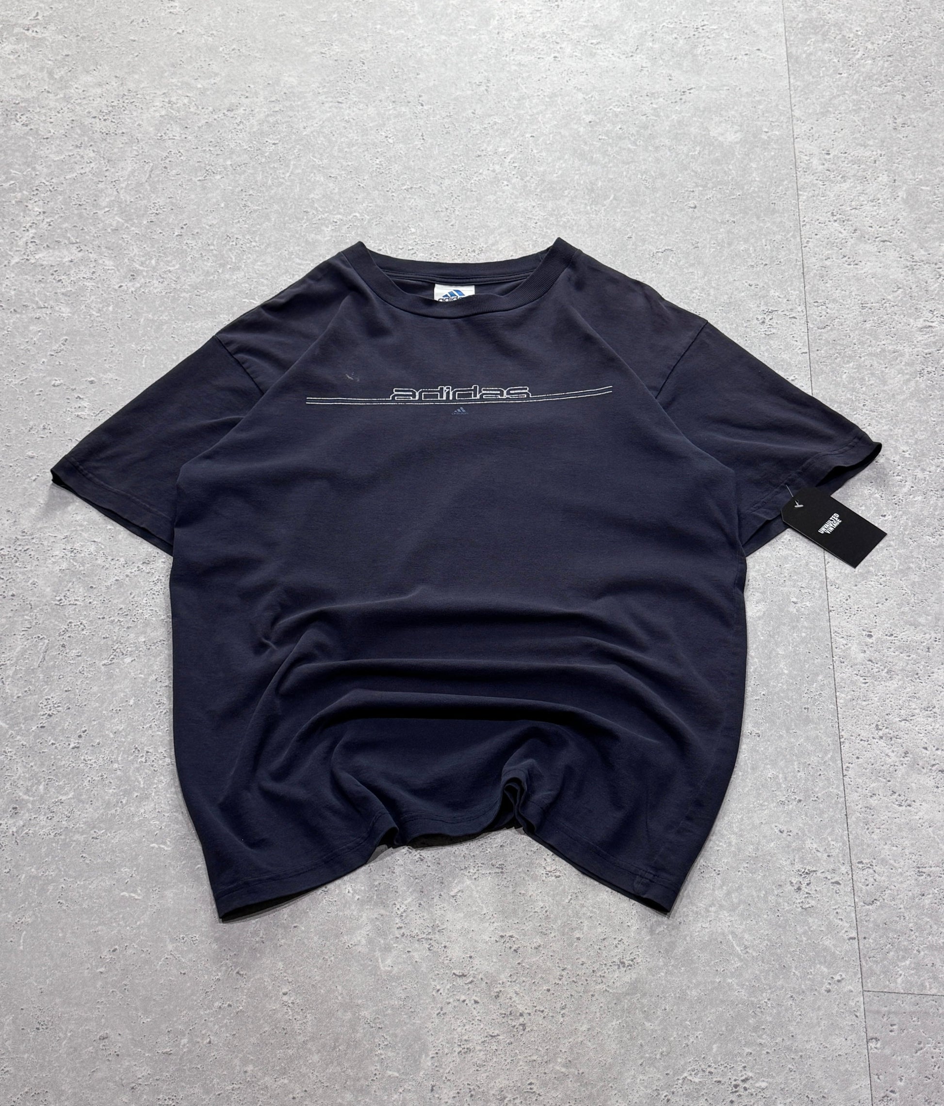 Vintage 2000s Adidas Logo Tee (L)