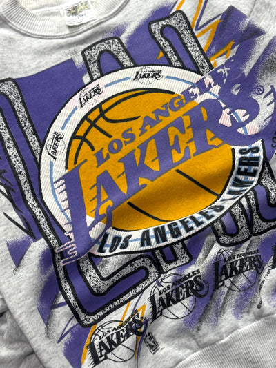 Vintage 90s Los Angeles Lakers NBA Sweater (S)