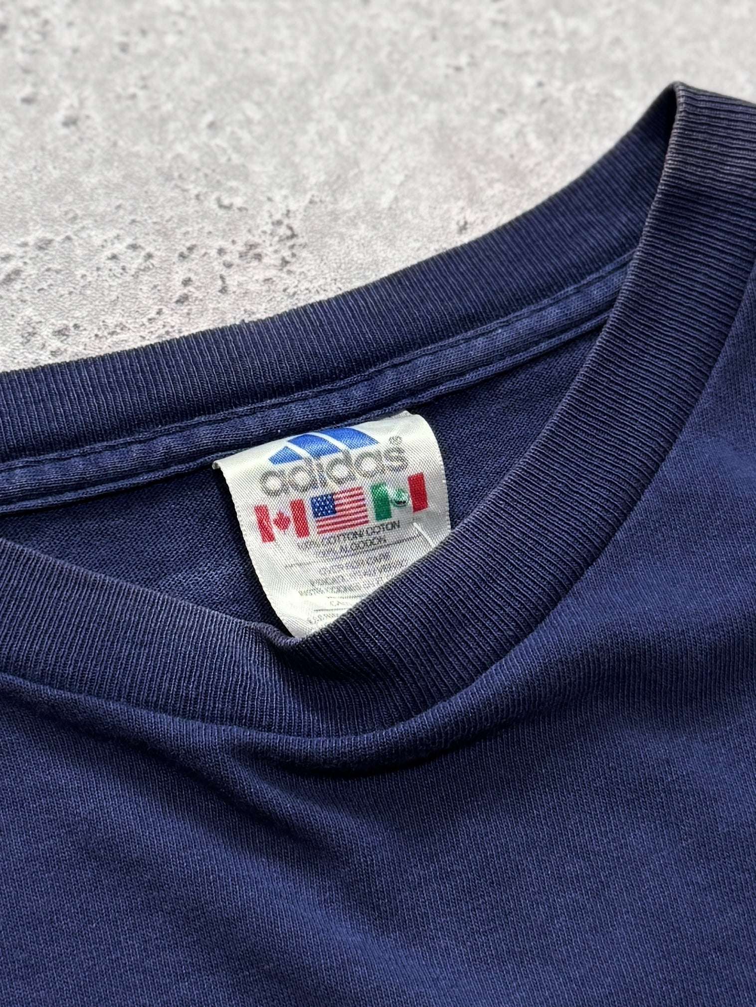 Vintage 2000s Adidas Embroidered Tee (L)
