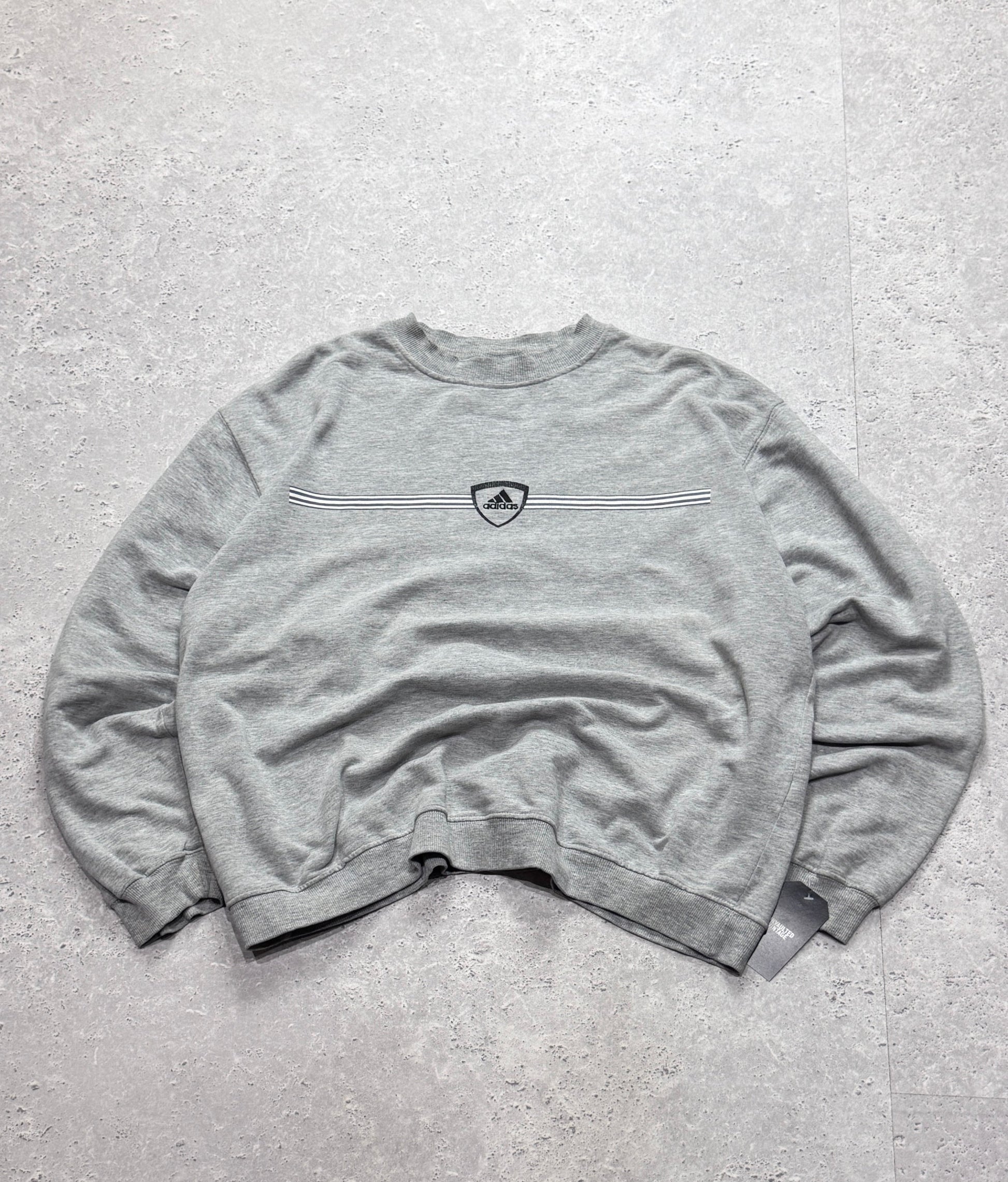 Vintage 90s Adidas Logo Sweater (XL)