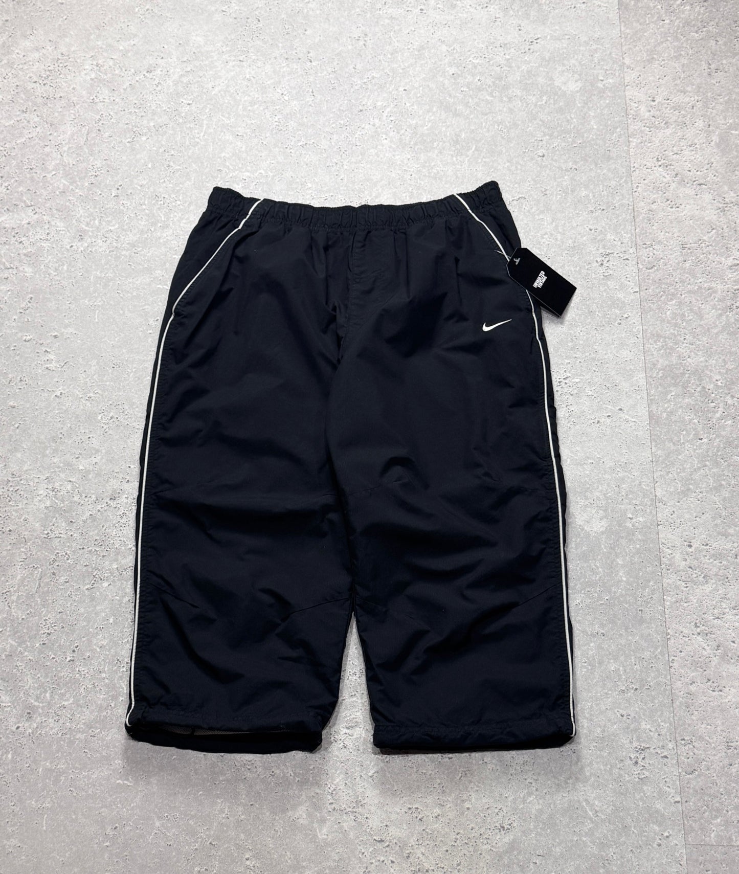 Vintage 2000s Nike Adjustable 3/4 Track Shorts (30")