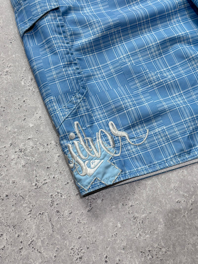 Vintage 2000s Quiksilver Plaid Boardshorts (32")