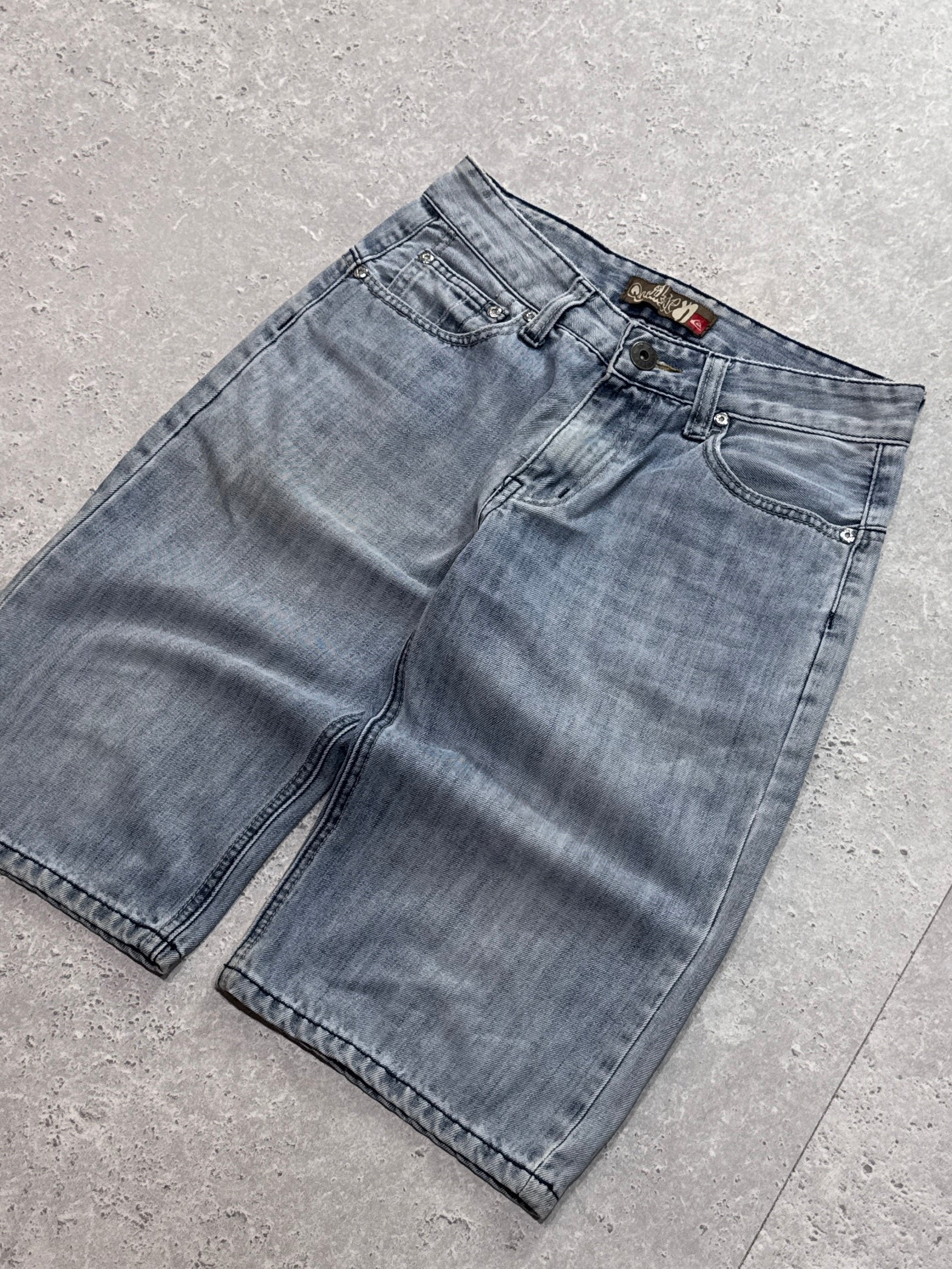 Vintage Y2K Quiksilver Denim Jorts (28")