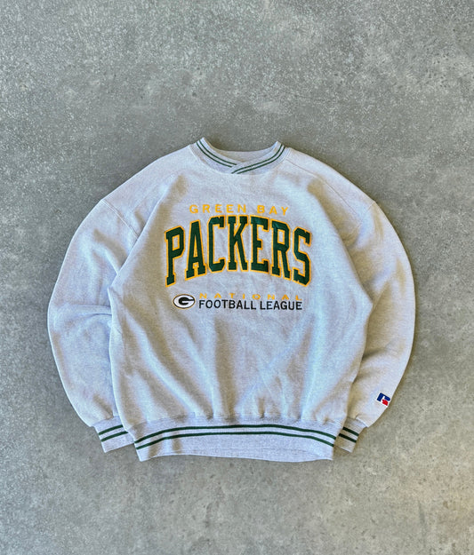 Vintage Greenbay Packers Embroidered Sweater (XL)
