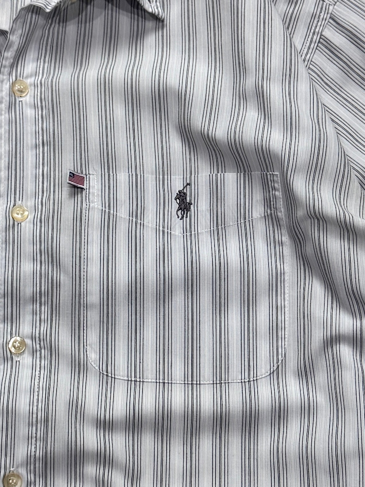 Vintage Polo Jeans Ralph Lauren Button Up Shirt (L)