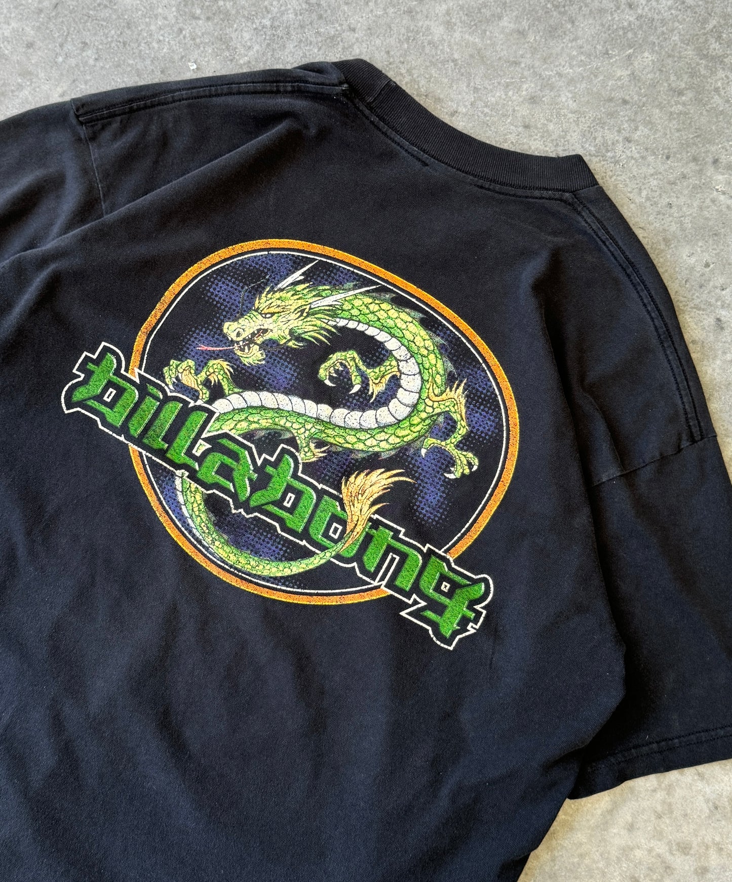 Vintage 90s Billabong Dragon Surf Tee (XL)