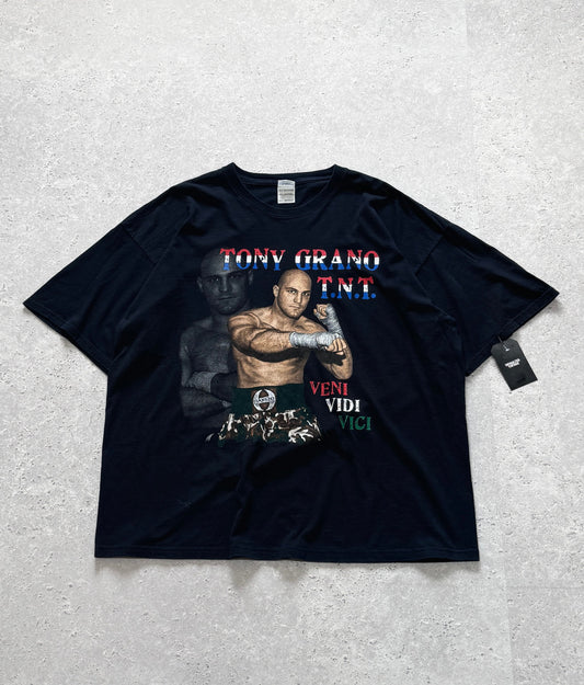 Vintage 00s Tony Grano Boxing Tee (2XL)