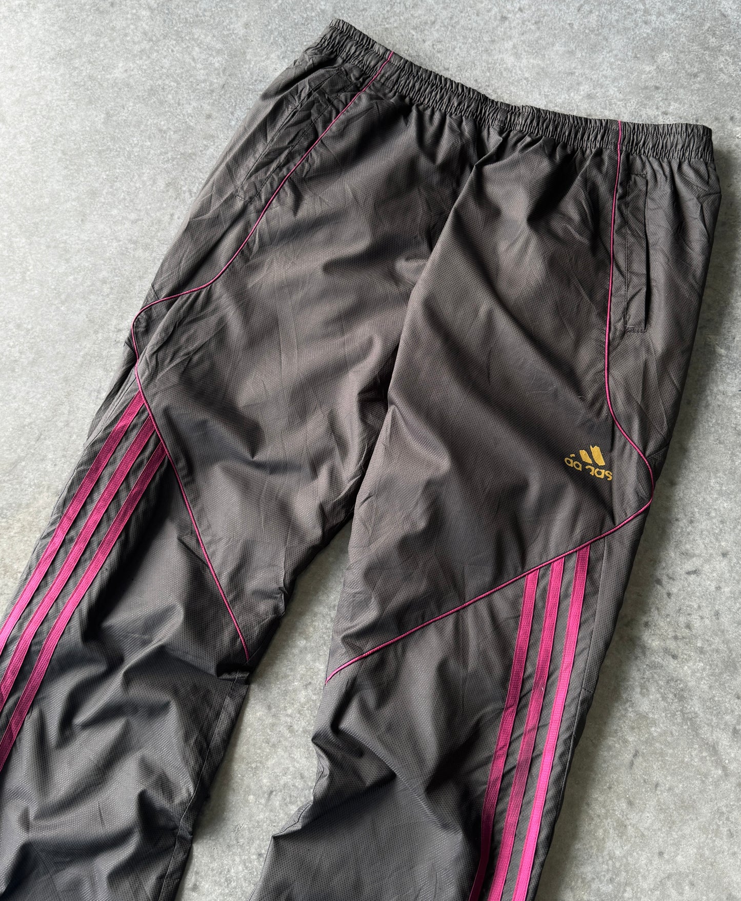 Vintage Adidas Embroidered Track Pants (M)