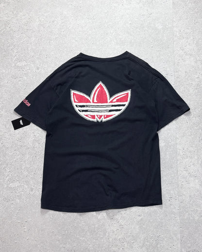 Vintage 90s Adidas Three Stripes Brand Tee (XL)