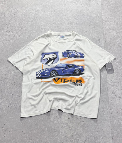 Vintage 90s Dodge Viper GTS Racecar Tee (XL)