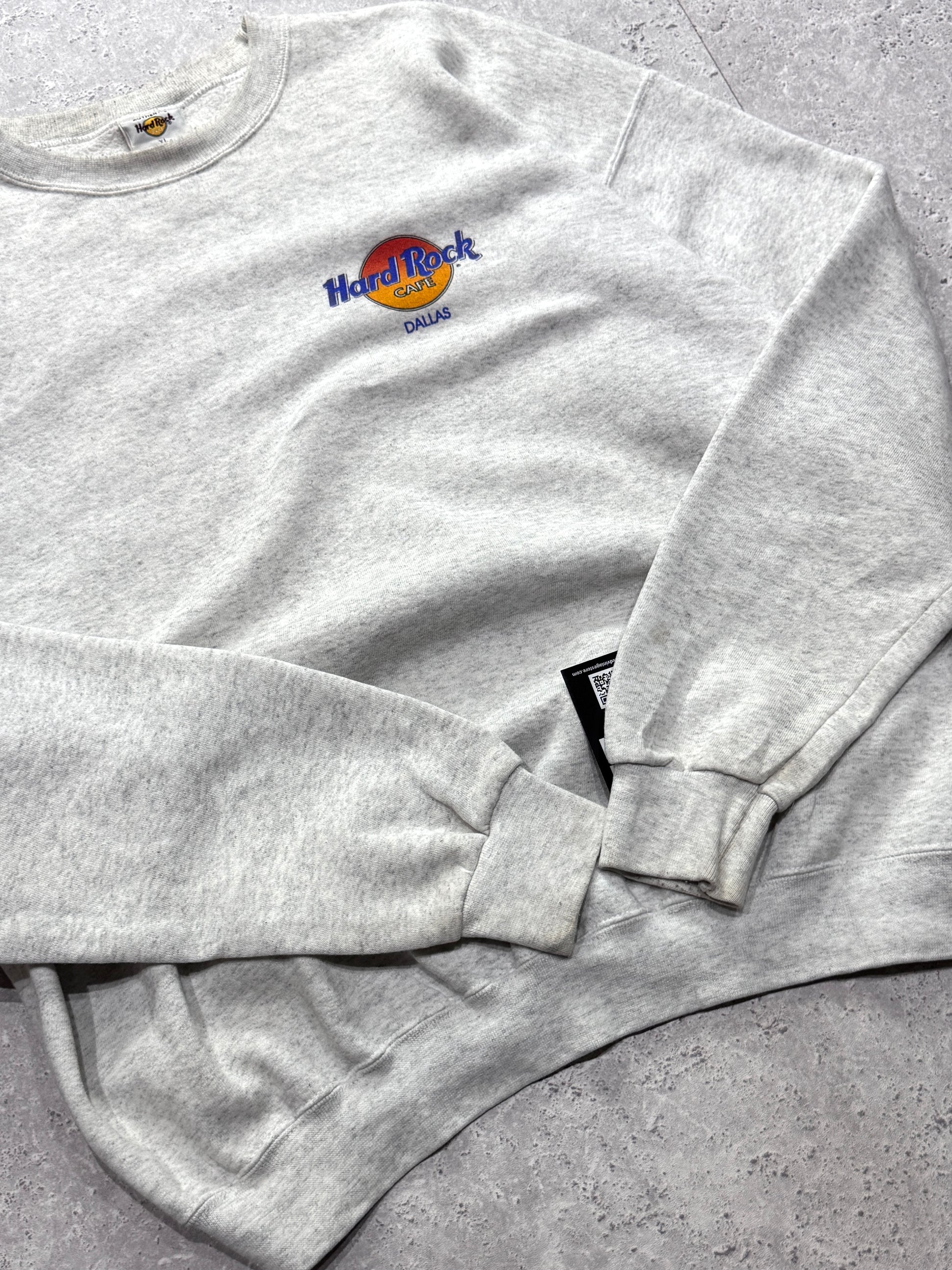 Vintage 90s Hard Rock Cafe Dallas Sweater (XL)