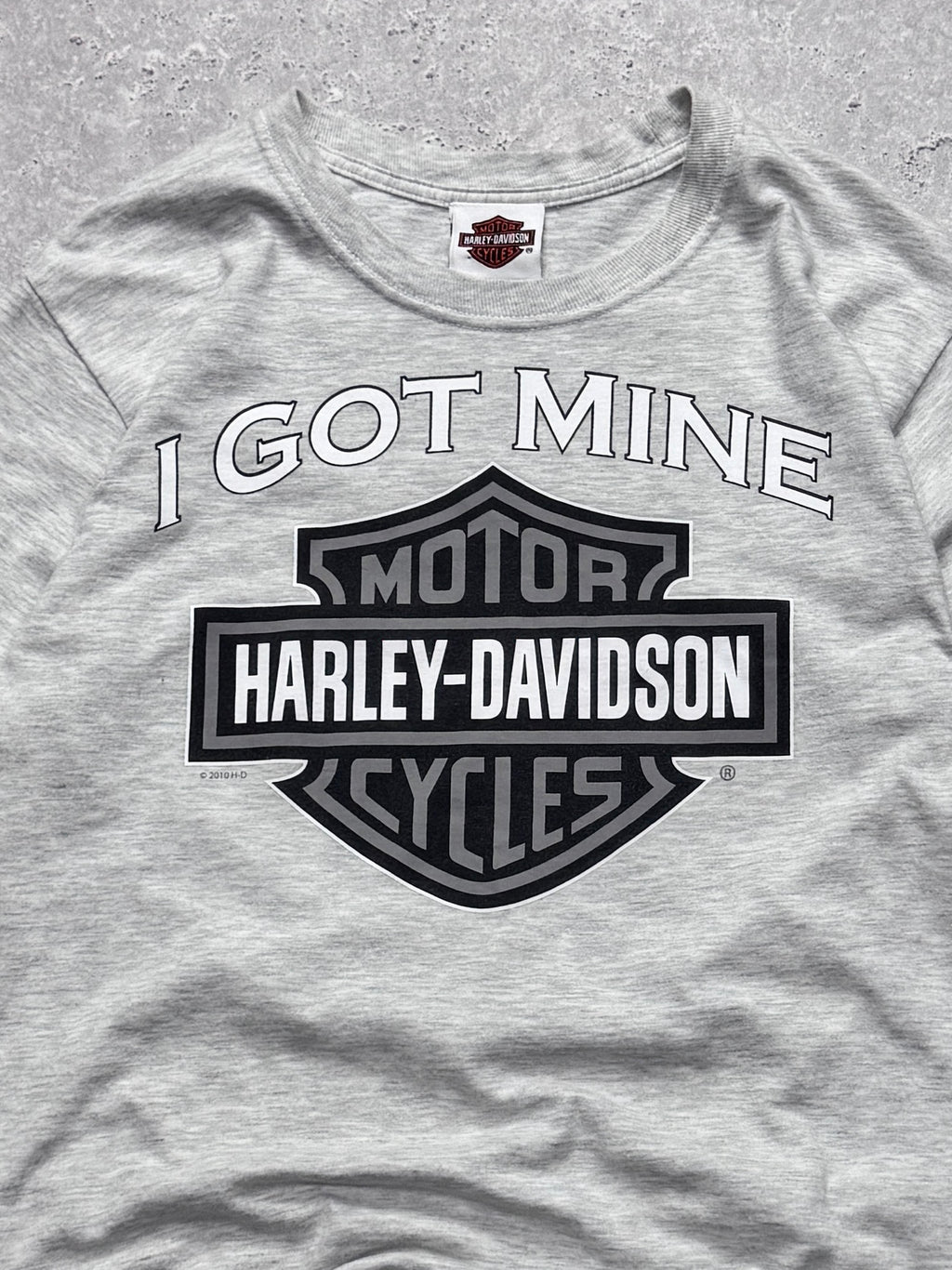 Vintage 2000s Harley Davidson Logo Tee (S)