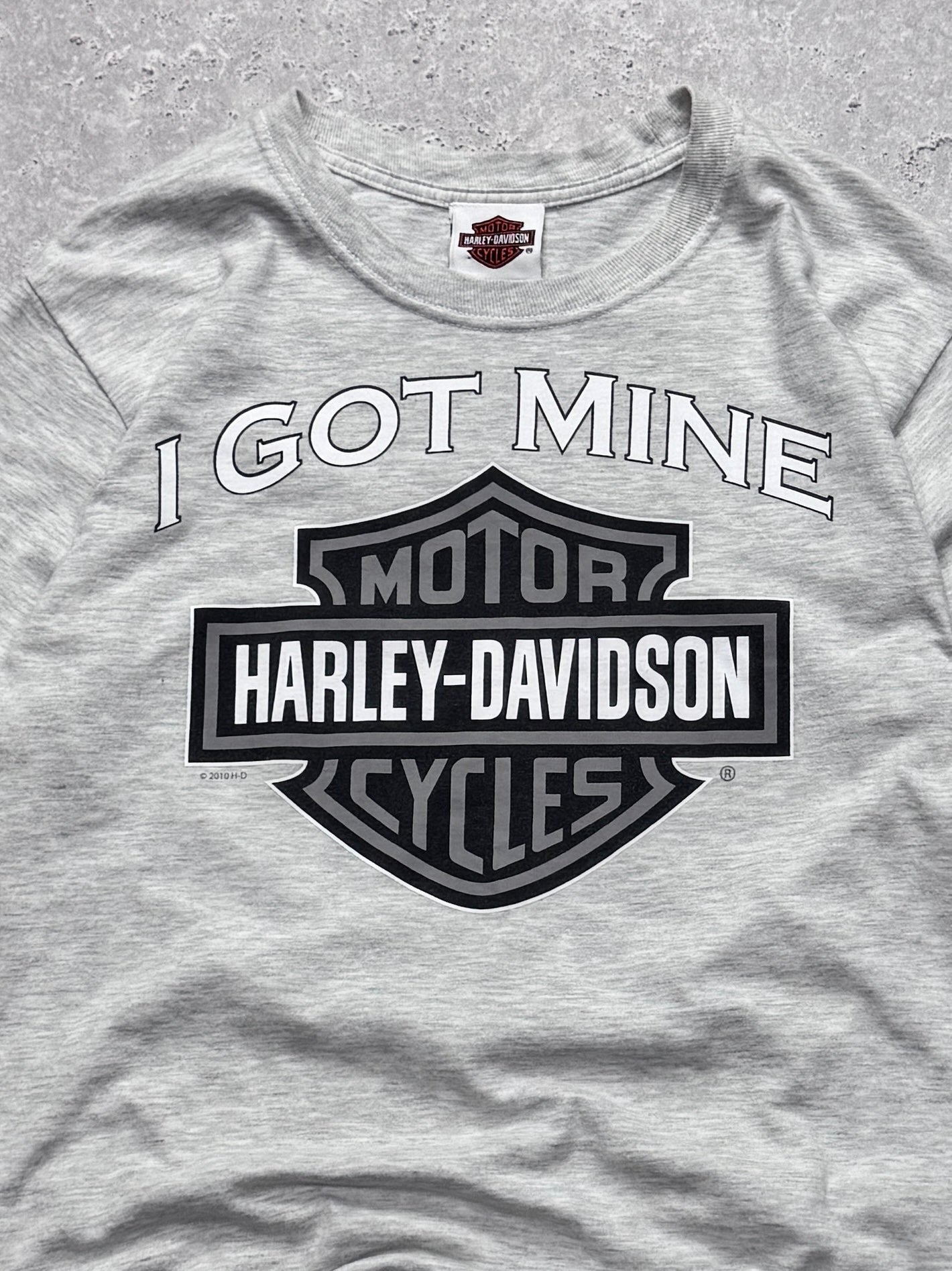 Vintage 2000s Harley Davidson Logo Tee (S)