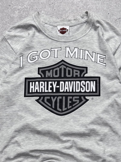 Vintage 2000s Harley Davidson Logo Tee (S)
