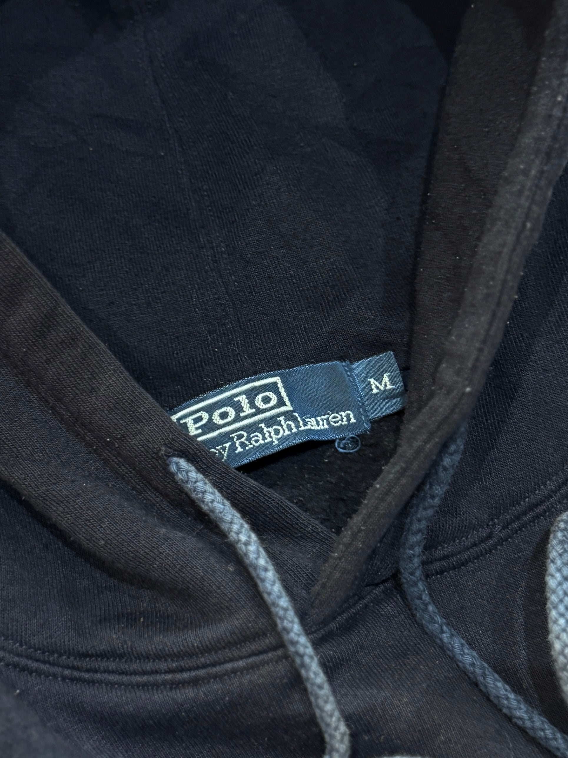 Vintage Polo Ralph Lauren Spellout Hoodie (M)