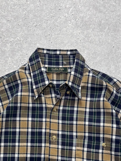 Vintage 90s Australian Made Button Up Shirt (XL)